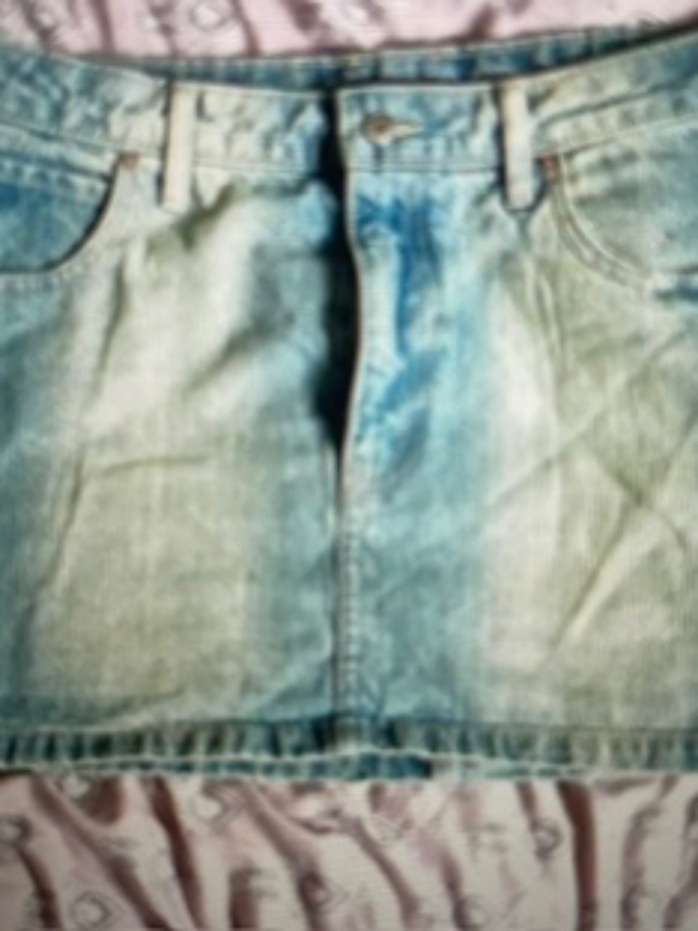 Distressed Mini skirt (10)